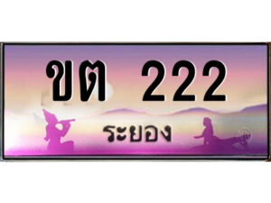 2.ทะเบียนสวยจังหวัดระยอง ขต 222 เลขประมูล ทะเบียนรถใกล้ฉัน