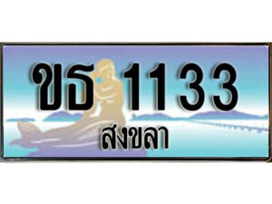 2.ทะเบียน 1133 สงขลา - ขธ 1133 ป้ายประมูล ทะเบียนรถทะเบียนสวย ผลรวมดี 14